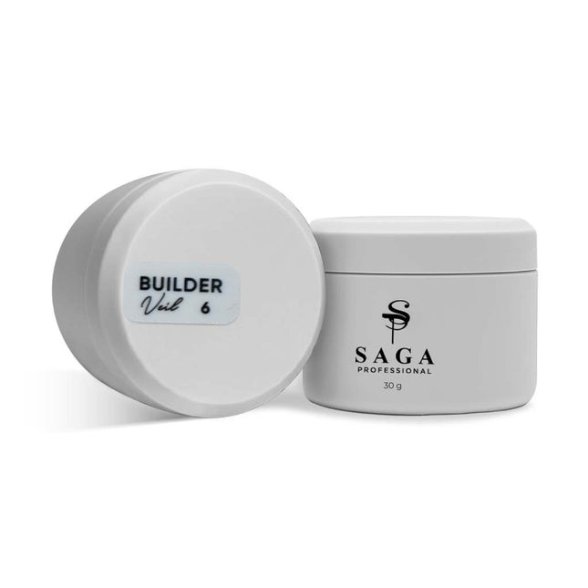 Builder Gel Veil Nr. 6 15 ml Saga Professional
