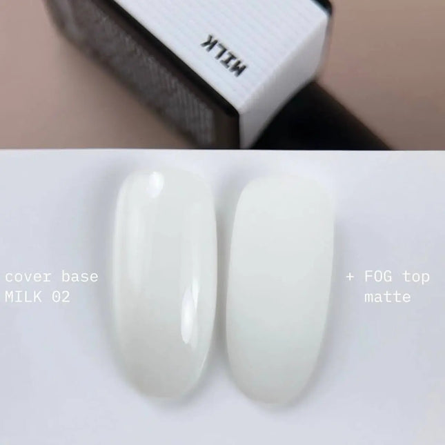 BIBLIOTEKA Παλτό βάσης κάλυψης №02 Milky 10ml