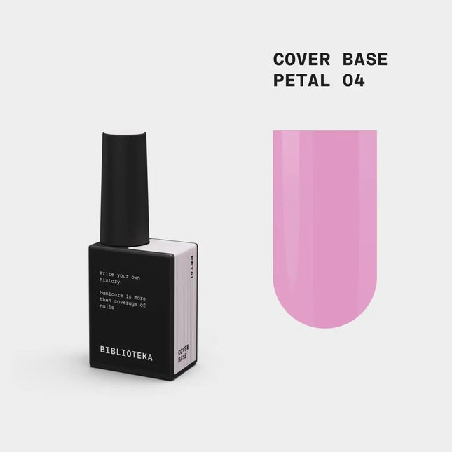 BIBLIOTEKA Παλτό βάσης κάλυψης №04 Petal 10ml