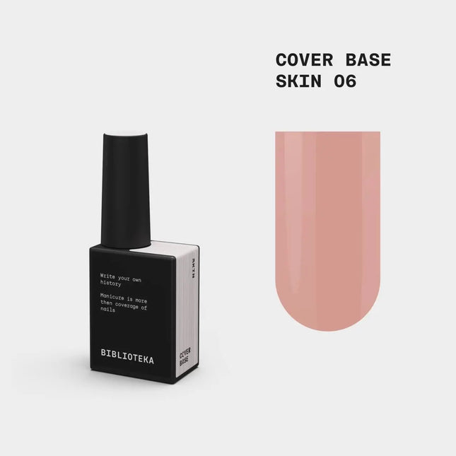 BIBLIOTEKA Παλτό βάσης κάλυψης №06 Skin 10ml