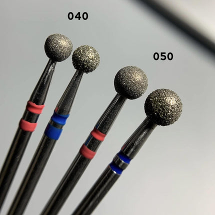 Премиальная Алмазная фреза “Ball” 5.0 mm Blue Profmanicure Freza