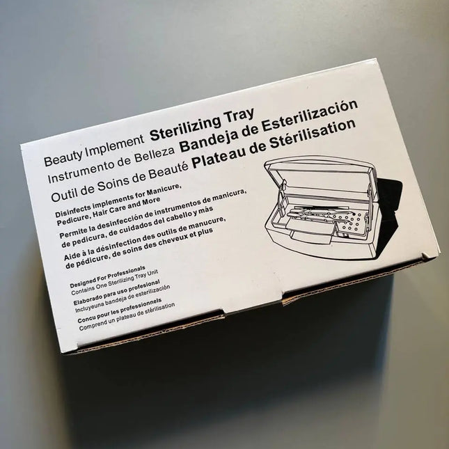 Contenedor para desinfección de instrumentos con tapa transparente de 0,5 l