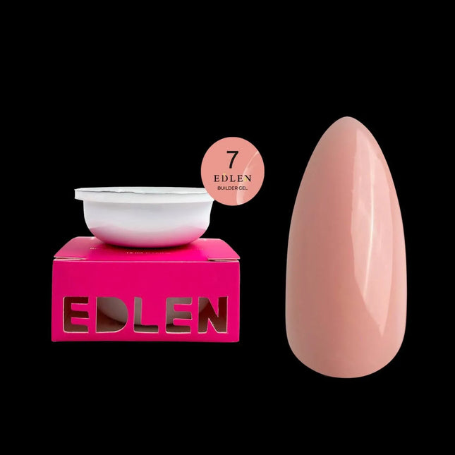 Edlen Builder Gel №07 Navulling "Naakt" Perzik 30ml