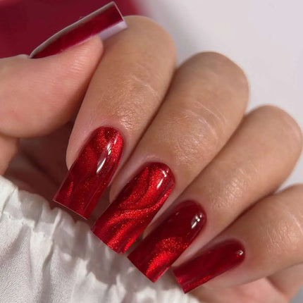 Edlen Cat Eye Impress Nr. 9 Rot 9 ml