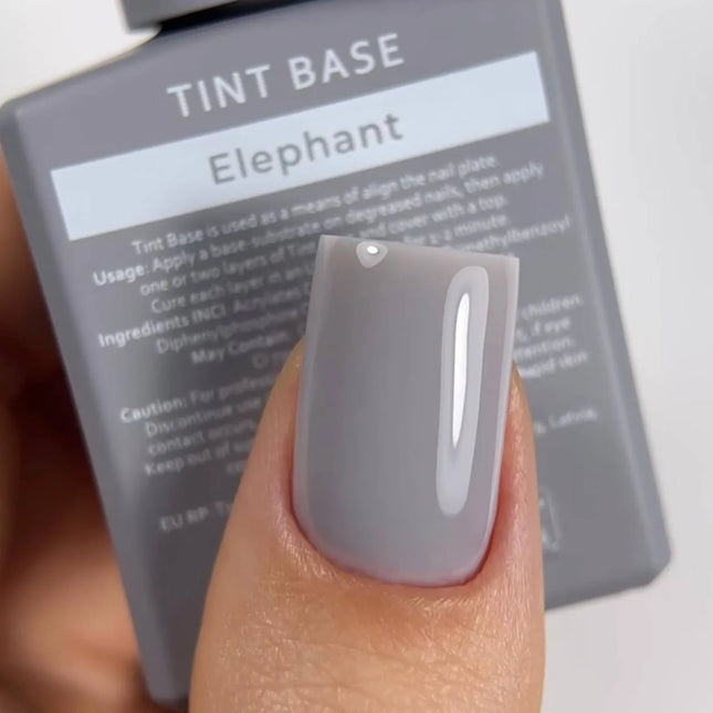 Cover Tint Base Color Elephant "Світло-сірий" 15 ml HEYLOVE