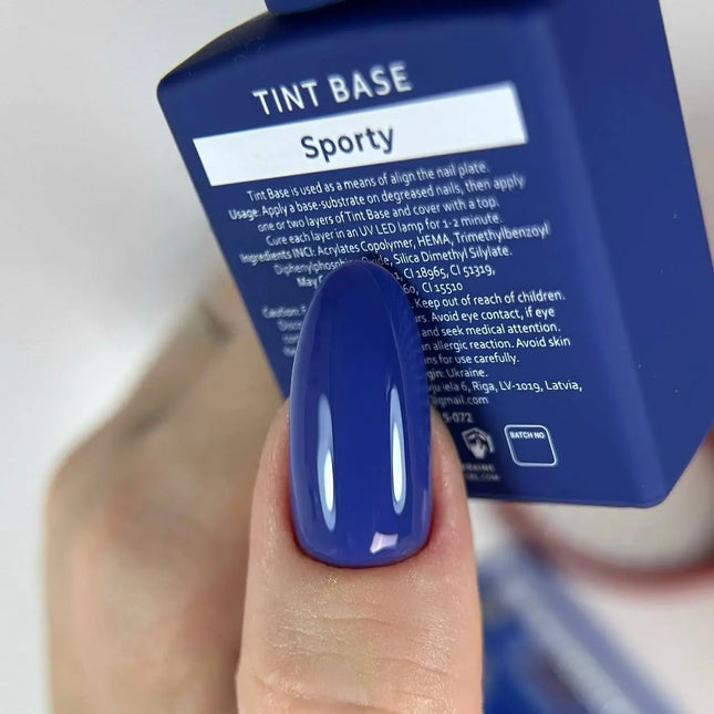 Cover Tint База Цвет Sporty "Blue" 15 ml HEYLOVE