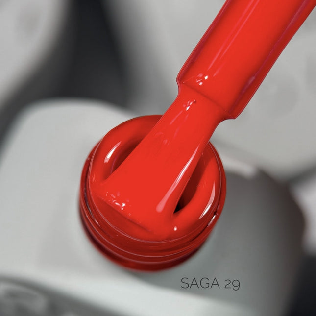 Gel Polish Saga 29 Classic Red 10 ml