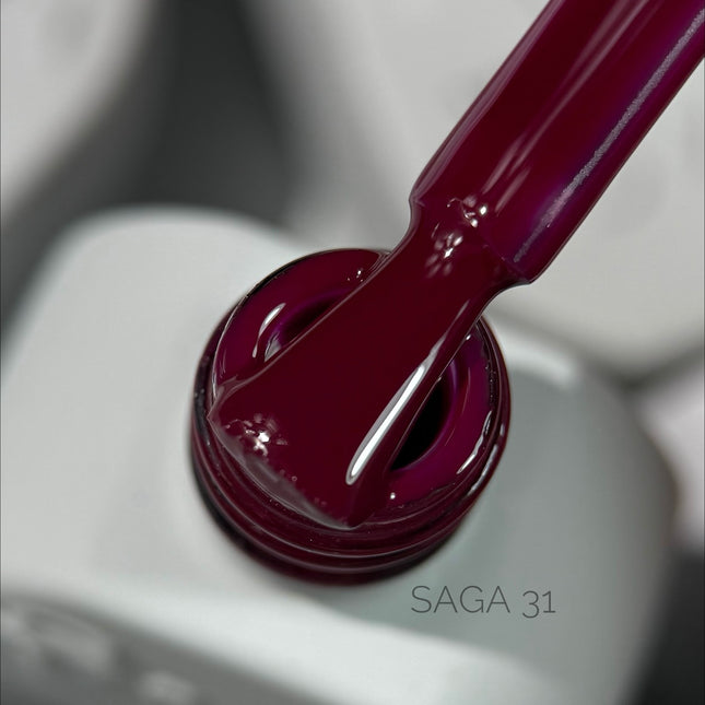 Gel Polish Saga 31 Burgundy 10 ml