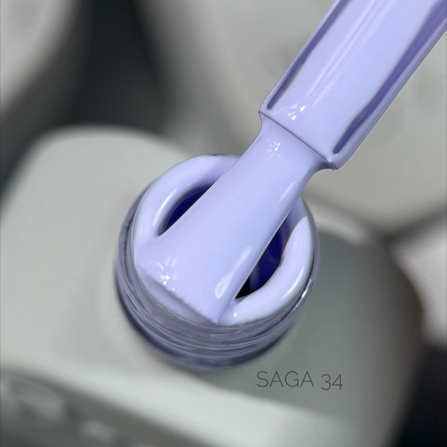Gel Polish Saga 34 Light Lilac 10 ml