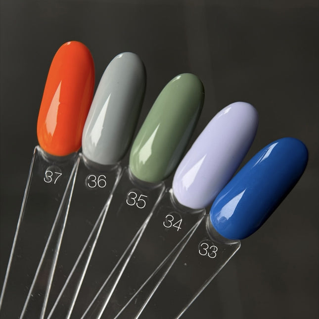 Gel Polish Saga 37 Bright Carrot 10 ml