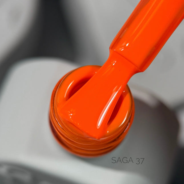 Gel Polish Saga 37 Bright Carrot 10 ml