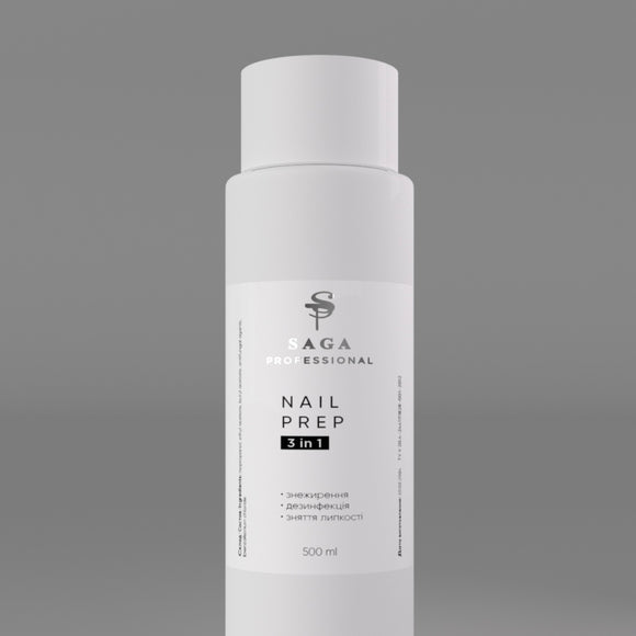 Nagelvorbereitung 3in1 500 ml Saga Professional