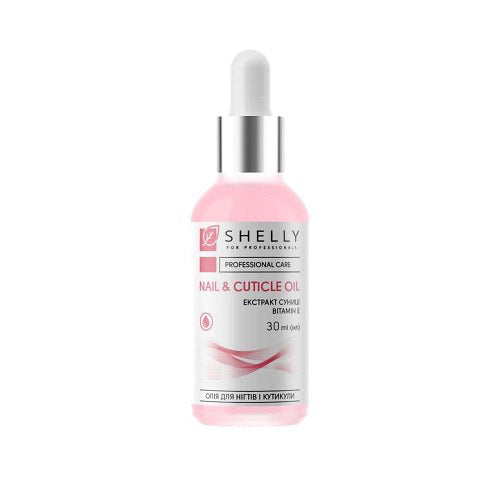 Nail And Cuticle Oil Strawberry & Vitamin E Shelly 30 ml