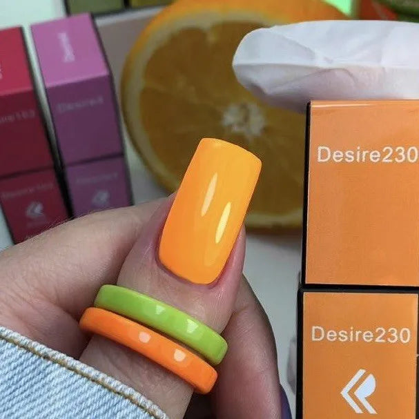 Gel Polish Desire 230 Sicherheitsorange 8ml KARO
