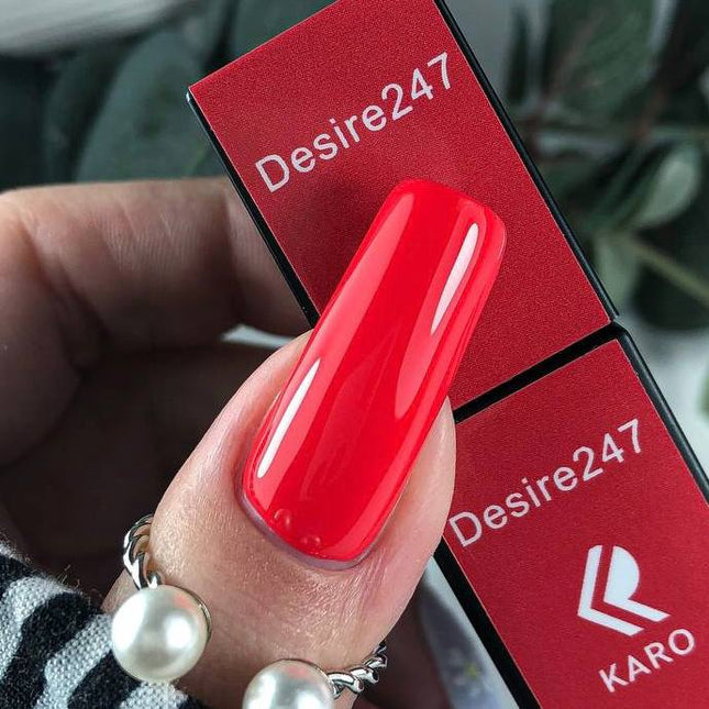 Gel Polish Desire 247 Red 8ml KARO