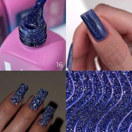 Luna Lurex Grundlack №16 Blau 13ml