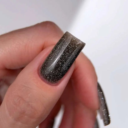 Luna Lurex Grundlack №19 Schwarz mit Bernsteinunterton 13ml