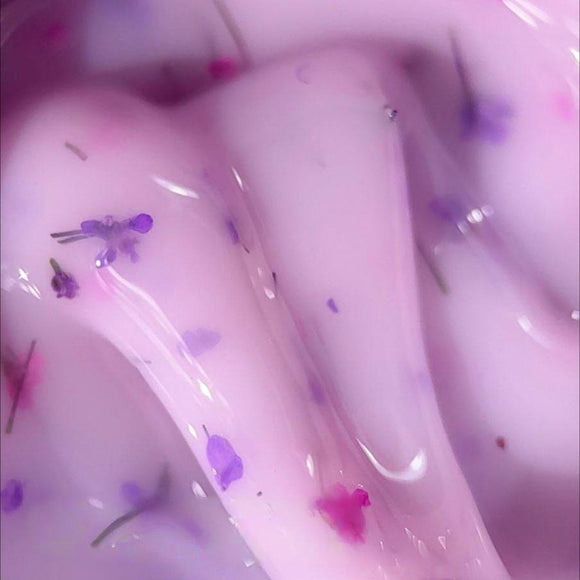 Saga Liquid Floral Gel №3 Milky blackberry with dried flowers 15ml