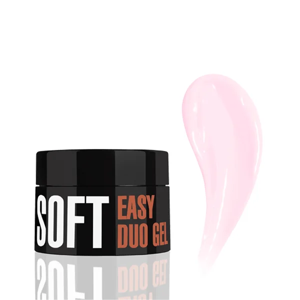 Acrylic gel system Easy duo gel Soft Pretty Pink 20g Kodi Professional - Polygel