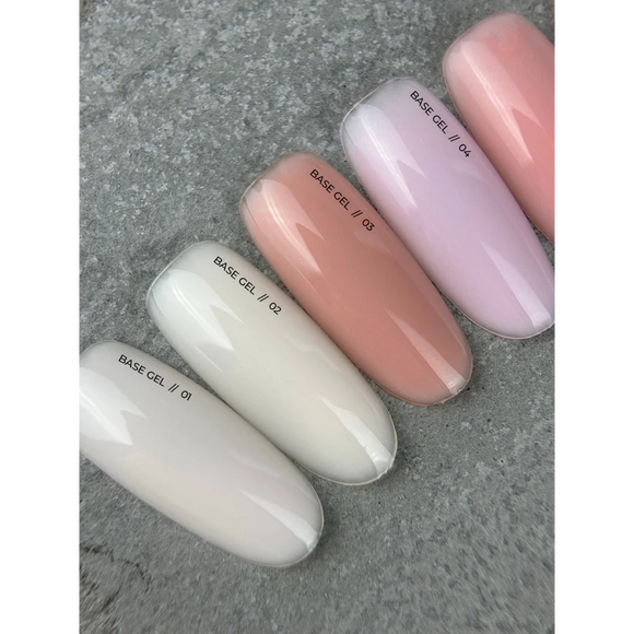 Base BaseGEL №1 15 мл (with brush) Siller - Bottle gel