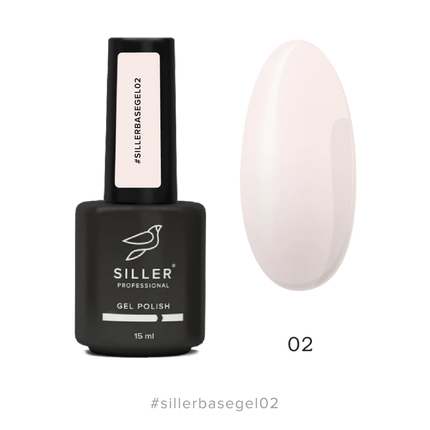 Base BaseGEL №2 15 мл (with brush) Siller - Bottle gel