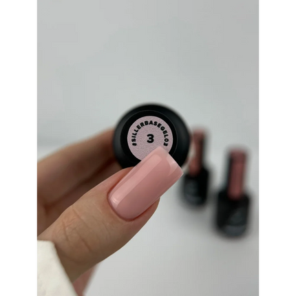 Base BaseGEL №3 15 мл (with brush) Siller - Bottle gel