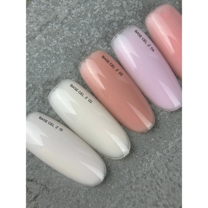 Base BaseGEL №3 15 мл (with brush) Siller - Bottle gel