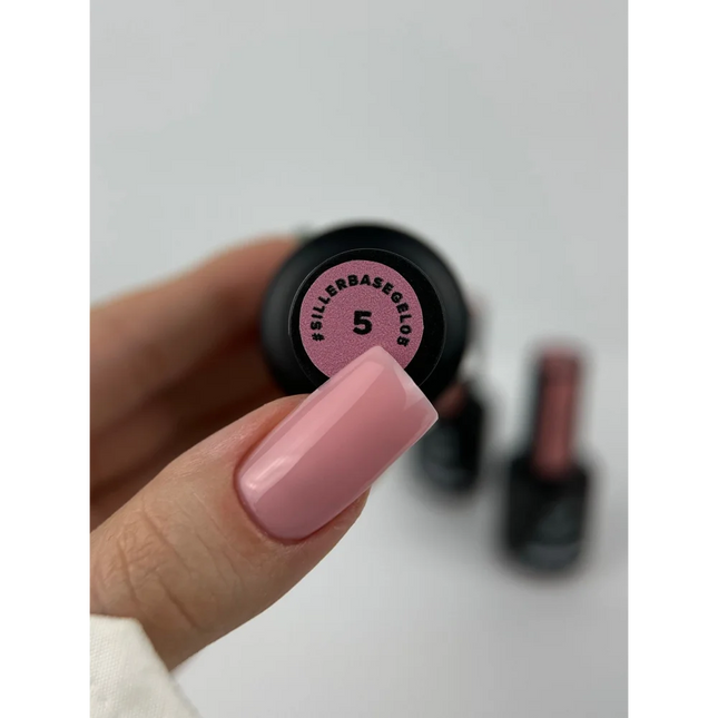 Base BaseGEL №5 15 мл (with brush) Siller - Bottle gel
