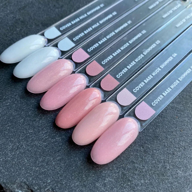 Base Cover milk shimmer №2 10 ml NAILSOFTHEDAY - Cover Base