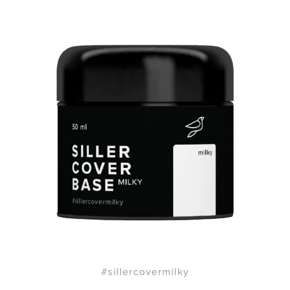 Base Cover MILKY 50 ml Siller - Cover Base
