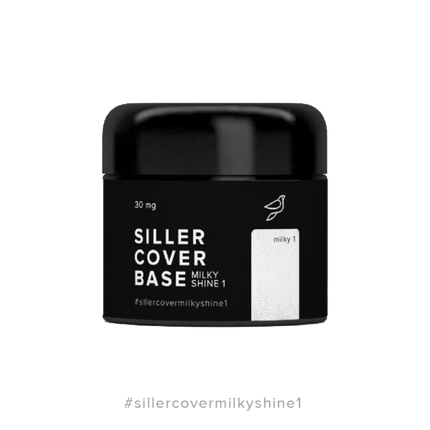 Base Cover MILKY SHINE №1 30 ml (silver) Siller - Cover Base