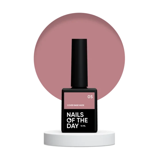 Base Cover nude №5 10 ml NAILSOFTHEDAY - Cover Base
