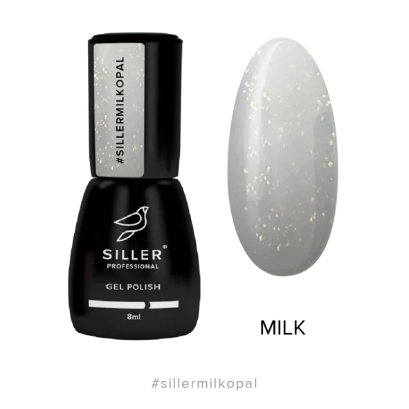 Base Cover OPAL MILKY 8 ml Siller - Cover Base