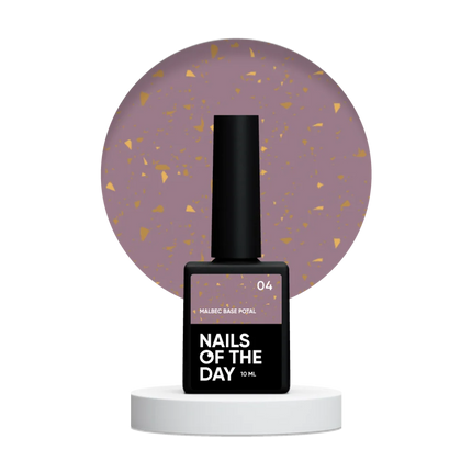 Base Malbec Potal №4 10 ml NAILSOFTHEDAY - Color Base