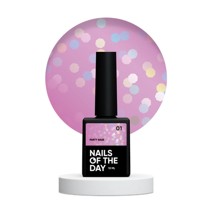 Base Party №1 10 ml NAILSOFTHEDAY - Color Base