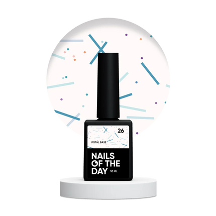 Base Potal №26 10 ml NAILSOFTHEDAY - Color Base