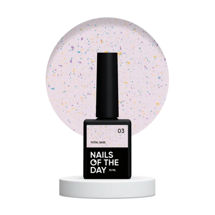 Base Potal №3 10 ml NAILSOFTHEDAY - Color Base