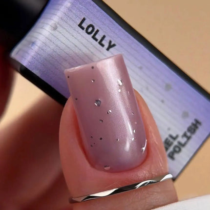 BIBLIOTEKA Cat Eye Gel Polish №23 Lolly 10ml - Light lilac