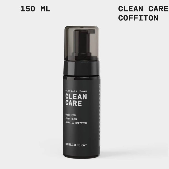 Schiuma micellare Biblioteka Clean Care Coffiton 150ml