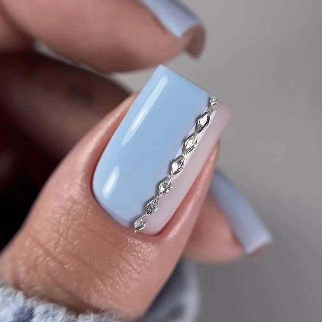 BIBLIOTEKA Gel Polish №012 Sky 10ml - Delicate Blue color