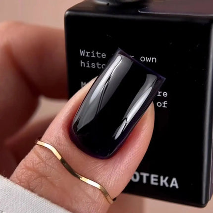 BIBLIOTEKA Gel Polish №021 Plum 10ml - Velvet violet color