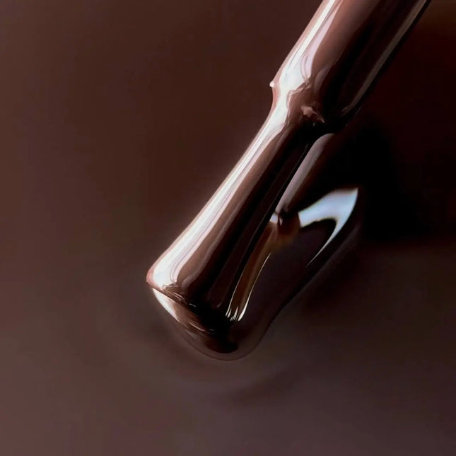 BIBLIOTEKA Gel Polish №024 Chocolate 10ml - Dark brown color