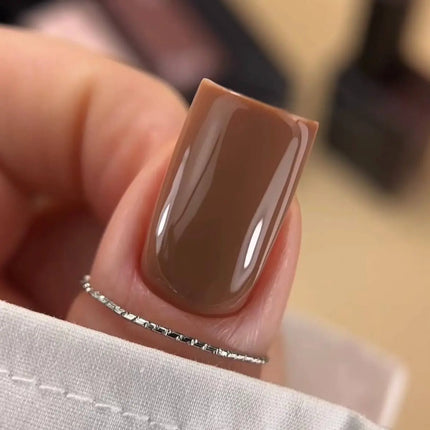 BIBLIOTEKA Gel Polish №035 Umber 10ml - Warm brown color