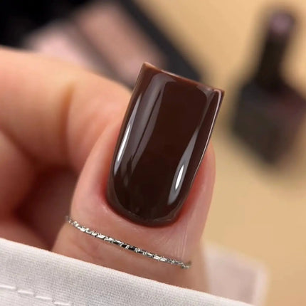 BIBLIOTEKA Gel Polish №038 Chestnut 10ml - Brown red color