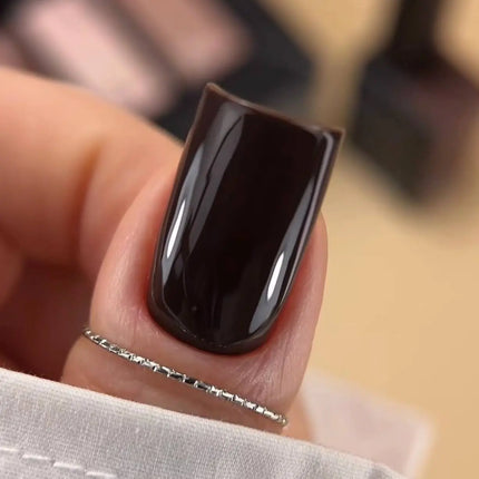 BIBLIOTEKA Gel Polish №040 Oak 10ml - Dark Brown color