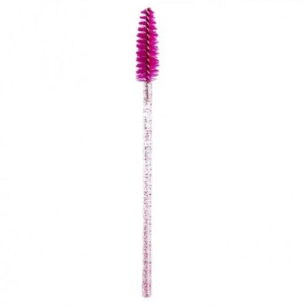 Brush for mascara / eyelashes / eyebrows pink nylon set 2 (pcs) Kodi Professional - Eyebrow and eyelash brushes