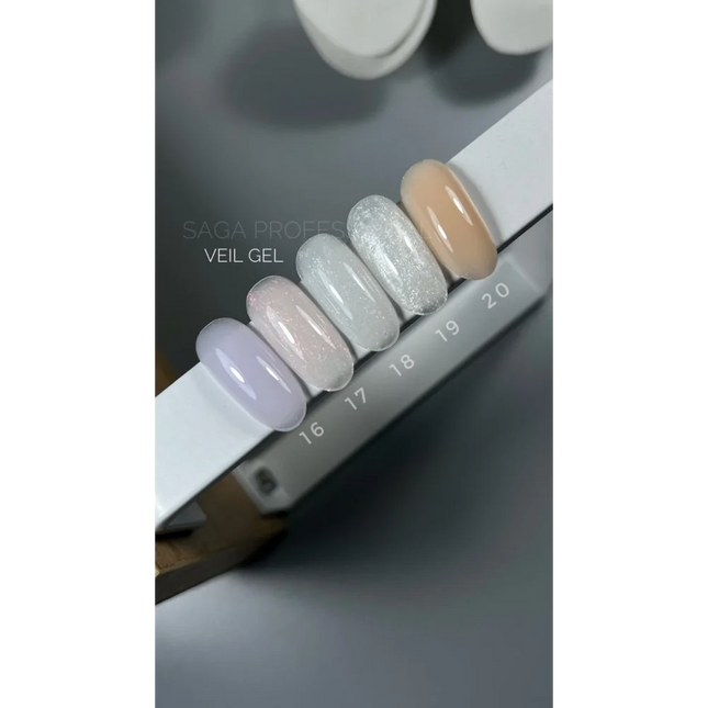 Builder Gel Veil №16 15 ml Saga Professional - Gel