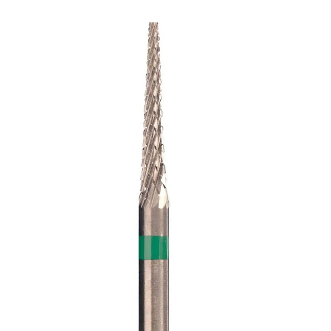 Freză de carbură pentru unghii „Peak” 2.3mm Verde 406302