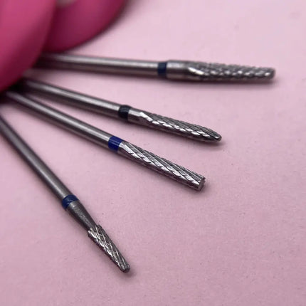 Carbide Nail Drill Bit "Cylinder” 2.3mm Blue 31023