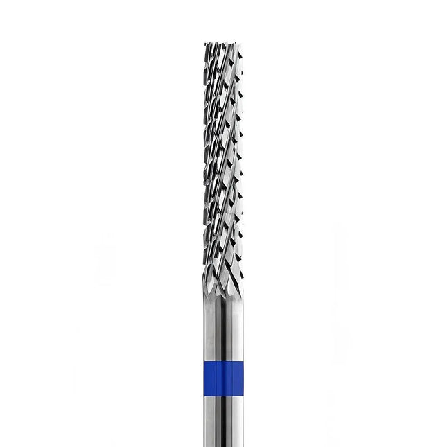 Freza cilindrică din carbură pentru unghii „Cylinder” 2.3mm albastră 31023